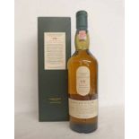 1 BOTTLE LAGAVULIN 12 YEARS SINGLE MALT WHISKY, SPECIAL RELEASE BOTTLED 2003, 70CL, 57.8% VOLUME.