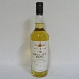 1 BOTTLE GLENLOSSIE 12 YEAR OLD MANAGERS DRAM, BOTTLED 2004 - 70CL, 55.5% VOL