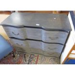 CHEST OF DRAWERS WITH SHAPED FRONT