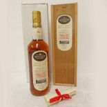 1 BOTTLE GLENGOYNE 25 YEAR OLD SINGLE MALT WHISKY, VINTAGE RESERVE 1968 - 70CL, 50.3% VOLUME IN