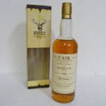 1 BOTTLE BENRIACH NATURAL CASK STRENGTH SINGLE MALT WHISKY, DISTILLED 1982. 75CL, 62.4% VOL. BOXED