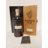 1 BOTTLE HIGHLAND PARK 30 YEAR OLD SINGLE MALT WHISKY - 700ML, 48.1% VOLUME IN FITTED WOODEN BOX