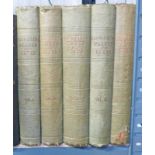 THE FLOWERING PLANTS AND FERNS OF GREAT BRITAIN BY ANNE PRATT IN 5 VOLUMES