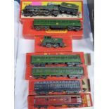 THREE TRIANG 00 GAUGE LOCOMOTIVES INCLUDING R386 ''PRINCESS ELIZABETH'' LOCOMOTIVE AND TENDER