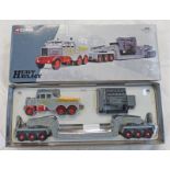 CORGI 17602 SUNTER BROTHERS, SCAMMELL CONTRACTOR & 24 WHEEL LOW LOADER WITH LOAD, BOXED WITH