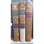 3 BY THOMAS BEWICK; HISTORY OF QUADRUPEDS, 6TH 1811 AND HISTORY OF BRITISH BIRDS, 1826 IN 2 VOLUMES,