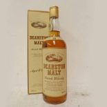 1 BOTTLE DEANSTON 8 YEAR OLD BLENDED WHISKY - 75CL, 40% VOLUME IN BOX.