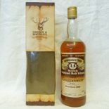 1 BOTTLE CRAGGANMORE 14 YEAR OLD SCOTCH MALT WHISKY, DISTILLED 1968, 75CL, 40% VOL. BOXED