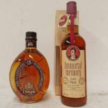 2 BOTTLES BLENDED WHISKY: DIMPLE 15 YEAR OLD - 70CL, 40% VOL & IMMORTAL MEMORY - 70CL, 40% VOL -