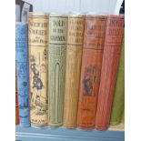6 GLADYS PETO ANNUALS WITH DECORATIVE COVERS & BINDINGS: TWILIGHT STORIES, TOLD IN THE GLOAMING,