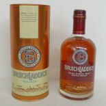 1 BOTTLE BRUICHLADDICH QUEENS AWARD VALINCH SINGLE MALT WHISKY, DISTILLED 1989 - 70CL, 55.7% VOL