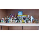 LARGE COLLECTION OF VARIOUS MINIATURES INCLUDING RUM, VODKA, BRANDY ETC.