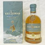 1 BOTTLE KILCHOMAN COULL POINT ISLAY SINGLE MALT WHISKY - 700ML, 46% VOL, BOXED