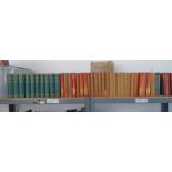 CHARLES DICKENS IN 10 VOLUMES - 1901 & THE WAVERLEY NOVELS BY SIR WALTER SCOTT IN 25 VOLUMES -