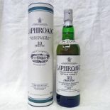 1 BOTTLE LAPHROAIG 10 YEAR OLD SINGLE MALT WHISKY - 70CL, 40% VOL, IN TUBE