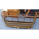 19TH CENTURY FENDER WITH PIERCE GRILL & ONE OTHER