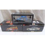 THREE 1:18 SCALE MODEL CARS FROM SUN STAR AND NOREV INCLUDING MG METRO 6R4, FORD ESCORT RSI800 AND