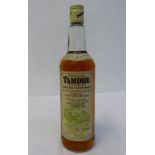 1 BOTTLE TAMDHU 10 YEAR OLD SINGLE MALT WHISKY- 26.4 FL OZS, 70° PROOF