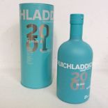 1 BOTTLE OF BRUICHLADDICH SINGLE MALT, THE RESURRECTION DRAM, SIGNED FIRST BOTTLING - 70CL, 46%