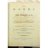 THE WORKS OF JOHN FOTHERGILL WITH SOME ACCOUNT OF HIS LIFE BY JOHN OAKLEY LETTSON FULL LEATHER BOUND