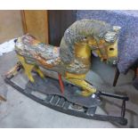 PAINTED ROCKING HORSE