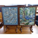 2 FLIP TAPESTRY TOP TABLES