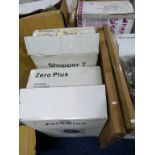 2 BOXES LABELLED 'HAUCK SHOPPER 7' PUSHCHAIR AND 'HAUCK ZERO PLUS' BABY CAR SEAT 2 TWO BOXES OF