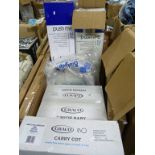 LOT CONTAINING TWO BOXES LABELLED 'REDKITE PUSH ME 2U' PUSHCHAIR'S,