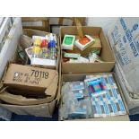 3 BOXES CONTAINING BABY FEEDING EQUIPMENT,