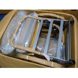 1 BOX CONTAINING 'HAUCK GLIDER RECLINER' PARTS