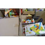 3 BOXES CONTAINING 'FUNTIME PULL ALONG CATHY THE CATERPILLARS',