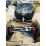 BRITAX BABY'/CHILD SEAT AND A BOX LABELLED 'BABY STYLE TS2 TRAVEL SYSTEM' CONTAINING A