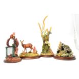 Border Fine Arts Society figurines comprising: 'Evening Shadows', model No. SOC7, 'In a Sunny