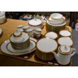 A large Noritake 'Milton' pattern dinner service