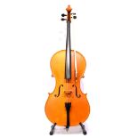 A 20th Century English Cello, labelled 'Made at Nottingham 1987, John Ingram 'Marie'', with a