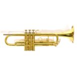 A Brass Zenith MkII B6 Trumpet by Lafleur, London, serial number 559415, with mother of pearl