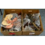 Twelve Mixed Violins for Restoration, in two boxes