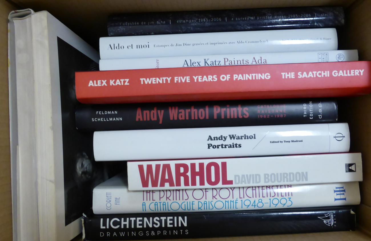 *A collection of books relating to Pop Art including examples on Andy Warhol, Roy Lichtenstein, - Image 2 of 4