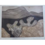 John Brunsdon ARA, RE (b.1933) ''Snowdonia'' Signed in pencil, inscribed and numbered 25/75, etching