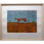 Alasdair Wallace (Contemporary) ''Red Dog'' Signed in pencil, inscribed and numbered 9/60,