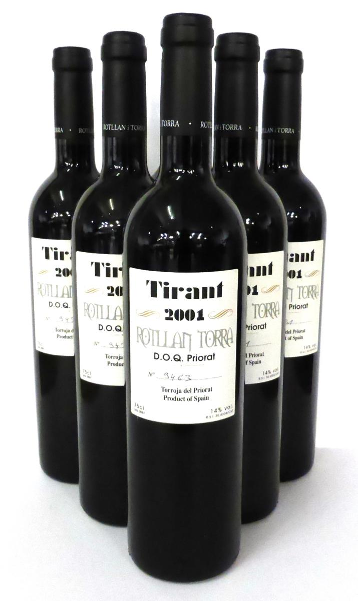 Rotllan Torra Tirant 2001, Priorat DOCa, Spain (x6) (six bottles)