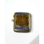 A Colmans Mustard Vesta Case Commemorating Bradford City's Victory in Manchester in the English