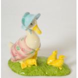 Beswick Beatrix Potter Jemima and her Ducklings, BP-8a (Rare Beswick Ware backstamp)