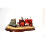 Border Fine Arts 'Turning With Care' (Nuffield Tractor), model No. B0094 by Ray Ayres, limited