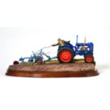 Border Fine Arts 'At The Vintage' (Fordson E27N Tractor), model No. B0517 by Ray Ayres, limited