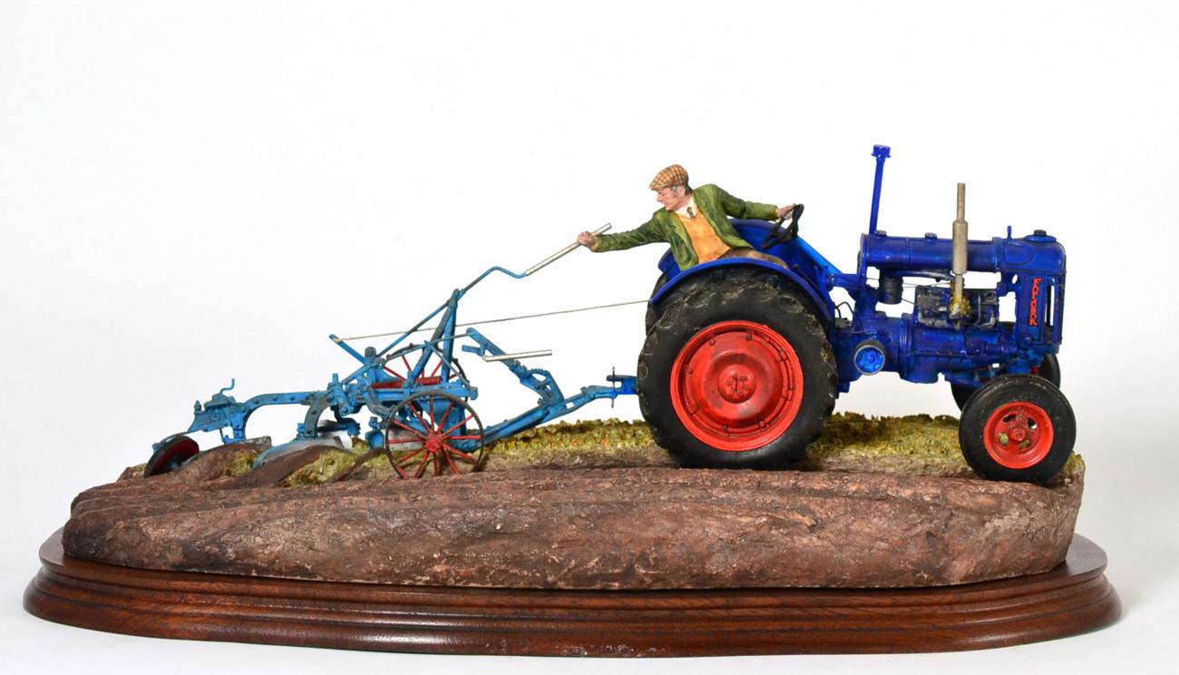 Border Fine Arts 'At the Vintage' (Fordson E27N Tractor), model No. B0517 by Ray Ayres, limited