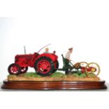 Border Fine Arts 'The First Cut' (David Brown Cropmaster), model No. JH70, limited edition 280/1500,