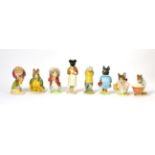 Beswick Beatrix Potter figures comprising: 'Samuel Whiskers', BP-1a, 'Timmy Tiptoes', first