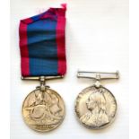 A Turkish Crimea Medal 1855, Sardinian issue, later named to 3683 J.CLARKE. 1st Bn. 19th REGT.; a