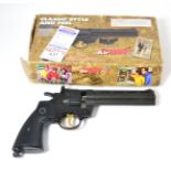 PURCHASER MUST BE 18 YEARS OR OVER A Crosman 357 Co2 Pistol, .177 calibre, with black plastic